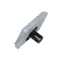 Rubber voet 104x66 mm met Ø20 mm bevestiging voor cargokeeper