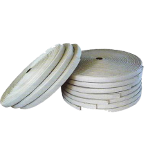 Singelband 25 mm. katoen/PP Ecru (rol 50 meter)