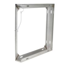Stempelplaathouder RVS Mattral 400x400x30/40/50 mm voor 1 Stempelplaat
