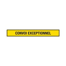 Bord Aluminium "Convoi expectionnel" 1175x200x2 mm 