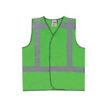 Veiligheidsvest M-Wear 0185 Fluo groen met RWS strepen - maat naar keuze