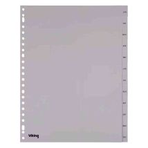  Tabbladen Maanden Jan - Dec Viking A4 Grijs 12 Tabs 23 Gaats 1