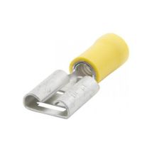 Vlakstekkerhuls geel 9,4 mm