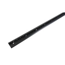 Vliegtuigrail 5001 Aluminium Zwart Gecoat - 3 meter