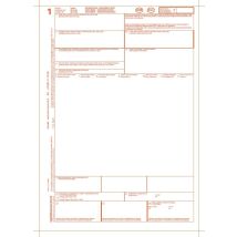 Lettre de voiture CMR néerlandaise laser 4 volets [1-2-3-4] Friesland Campina