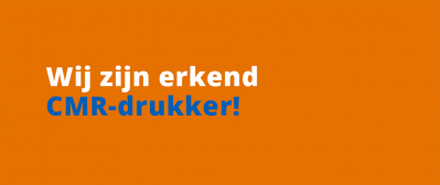 Wij zijn erkend CMR-drukker!