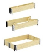 palletrand opgevouwen