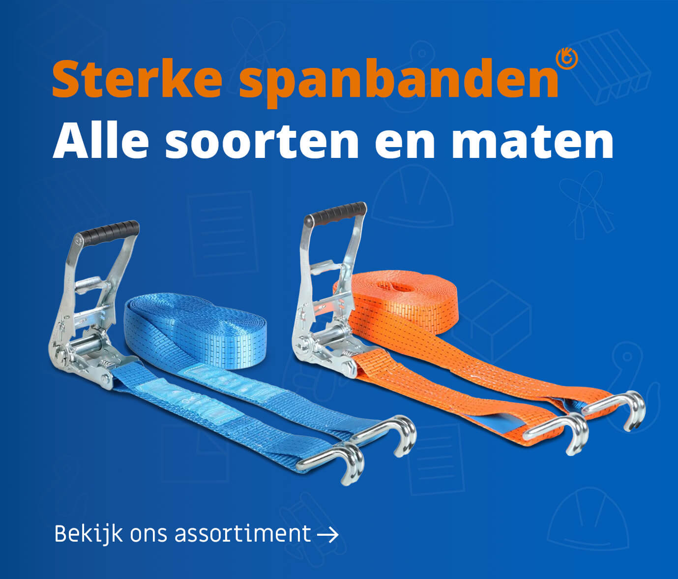Ladingzekering, alle soorten en maten 